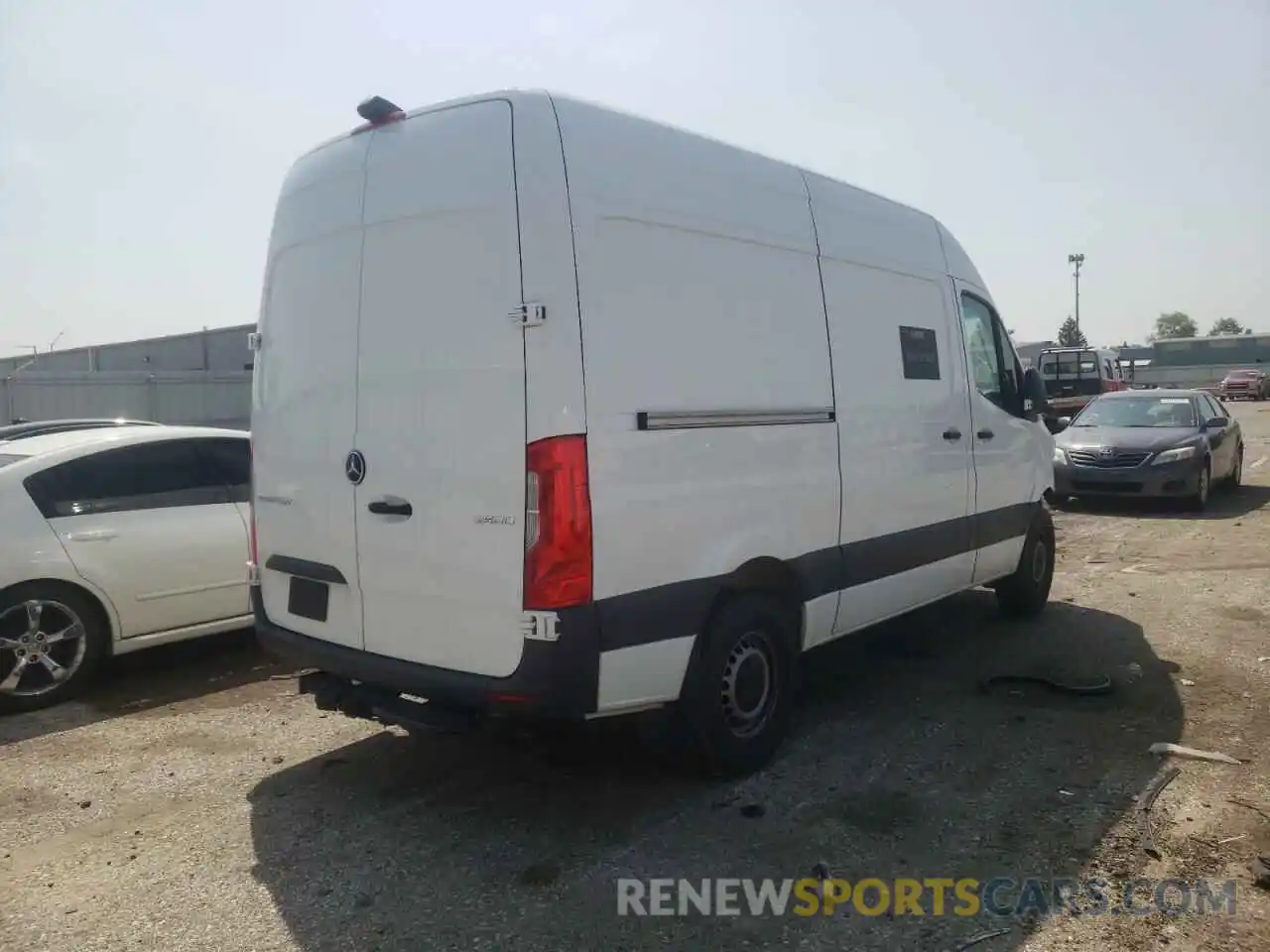 4 Фотография поврежденного автомобиля W1Y4EBHYXLT028976 MERCEDES-BENZ SPRINTER 2020