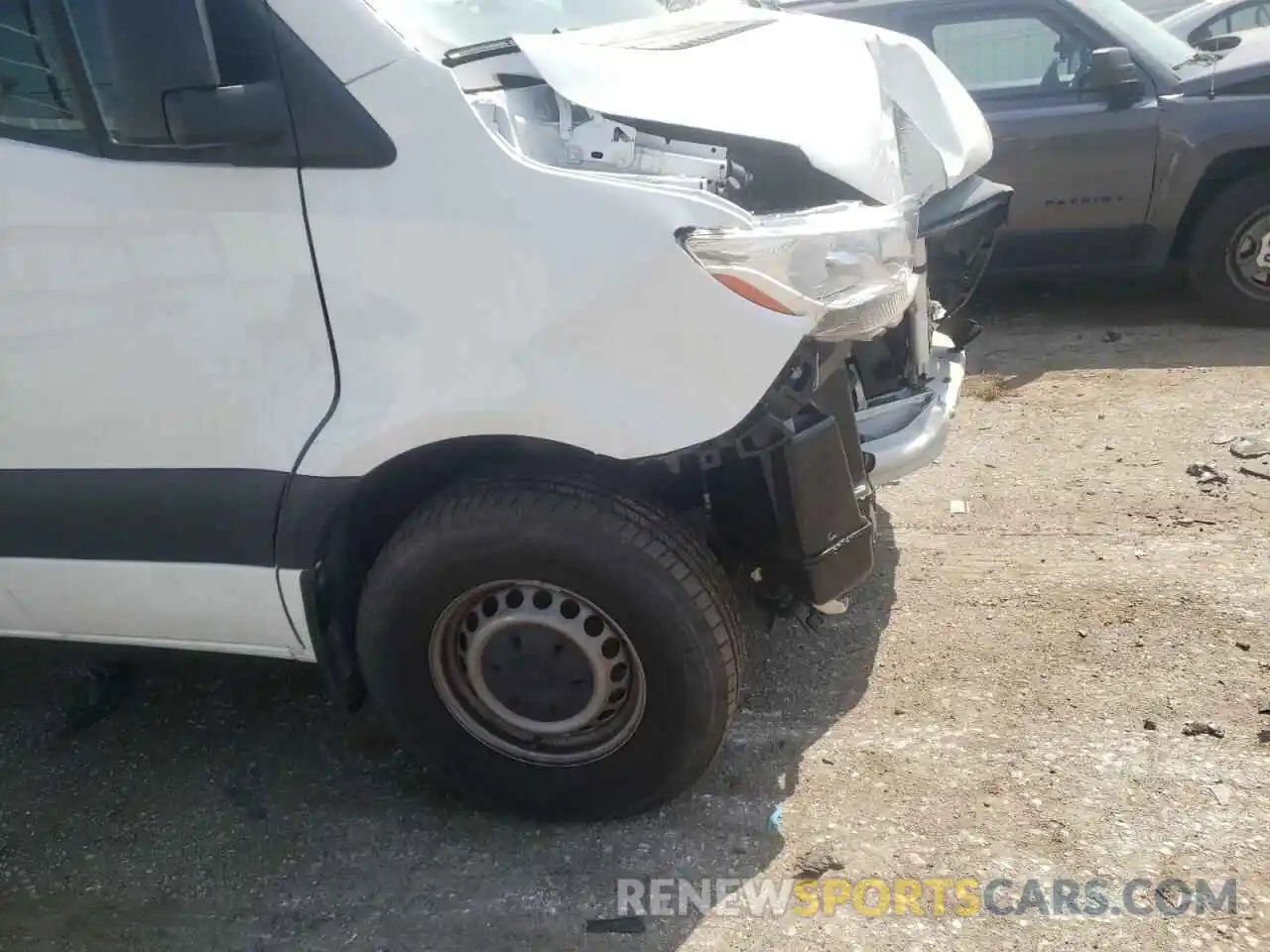 9 Photograph of a damaged car W1Y4EBHYXLT028976 MERCEDES-BENZ SPRINTER 2020