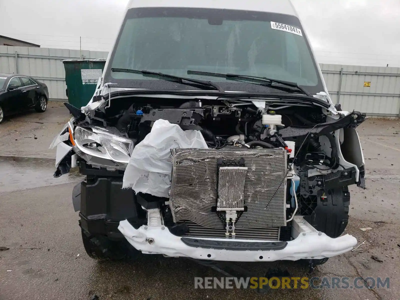 9 Photograph of a damaged car W1Y4ECHY0LT020925 MERCEDES-BENZ SPRINTER 2020