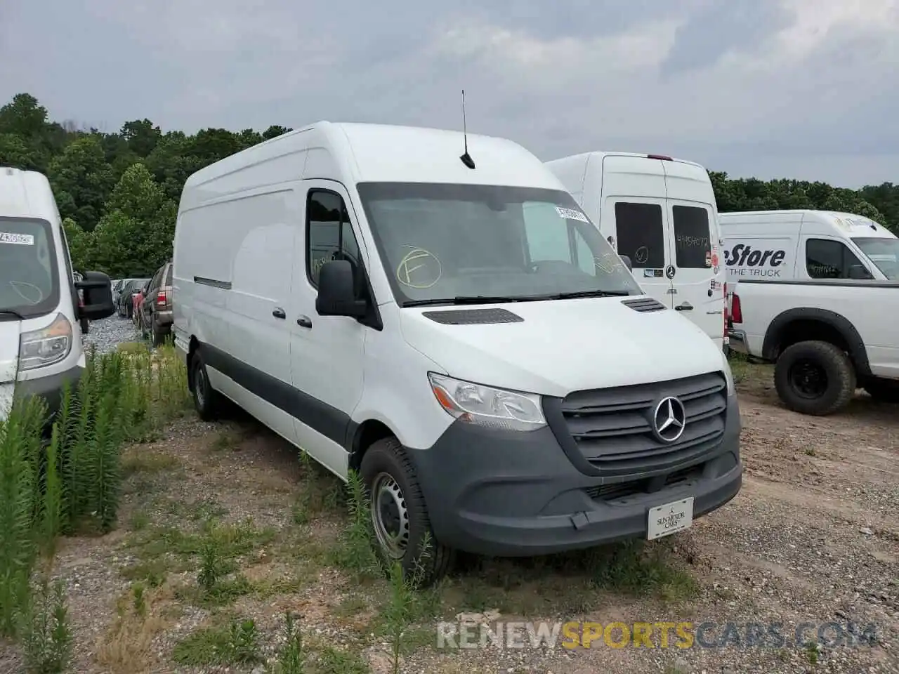 1 Photograph of a damaged car W1Y4ECHY0LT044108 MERCEDES-BENZ SPRINTER 2020