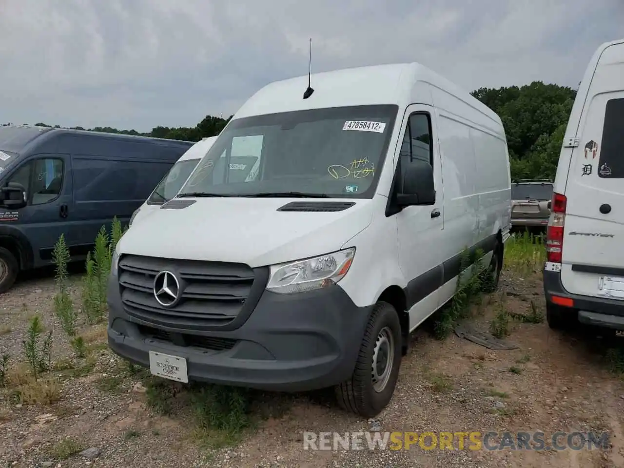 2 Фотография поврежденного автомобиля W1Y4ECHY0LT044108 MERCEDES-BENZ SPRINTER 2020