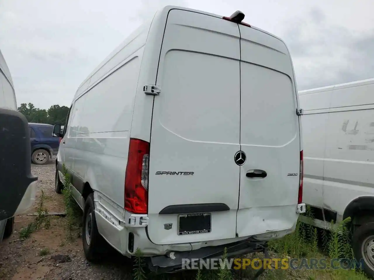 3 Photograph of a damaged car W1Y4ECHY0LT044108 MERCEDES-BENZ SPRINTER 2020