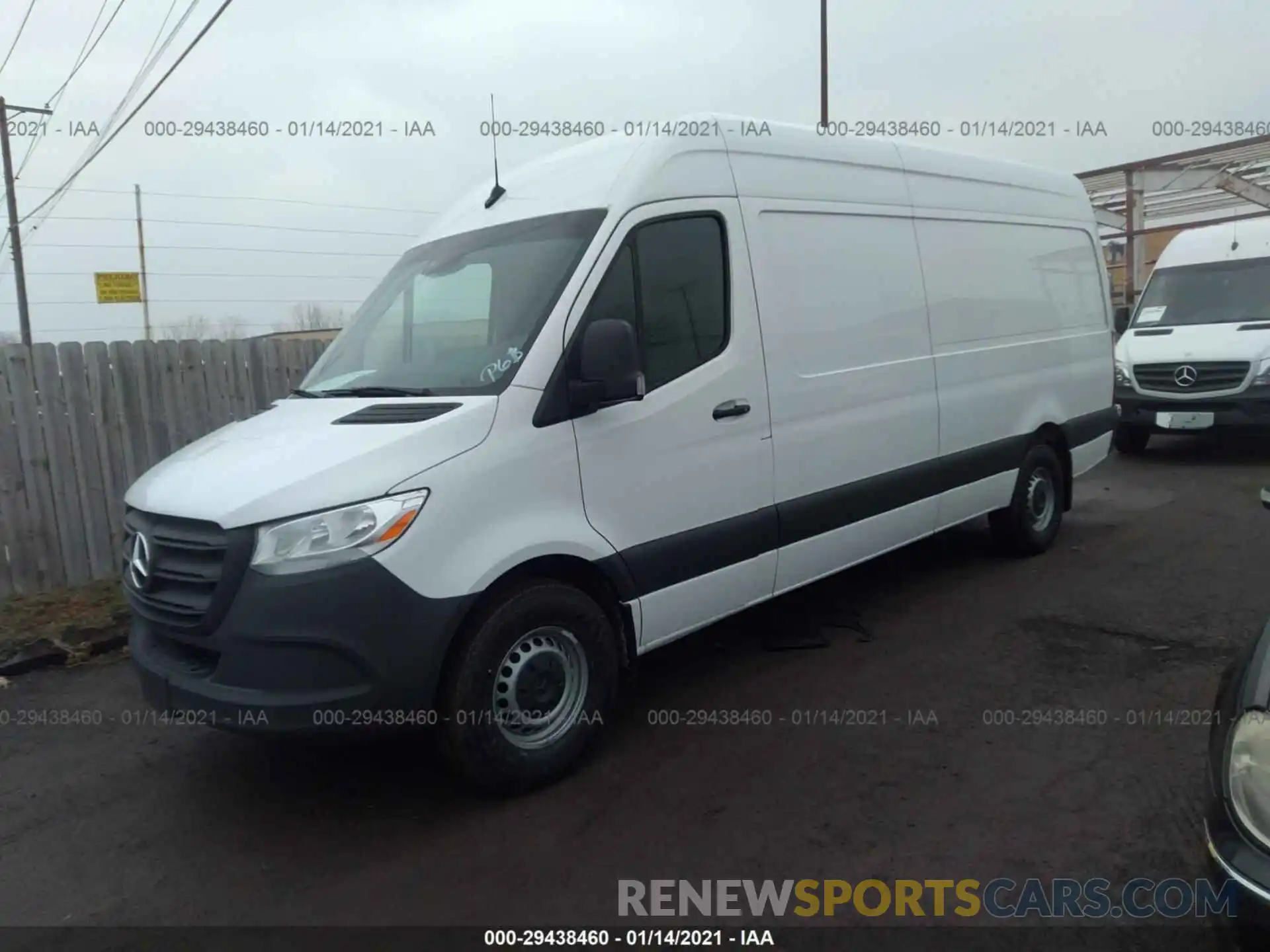 2 Photograph of a damaged car W1Y4ECHY5LT043956 MERCEDES-BENZ SPRINTER 2020