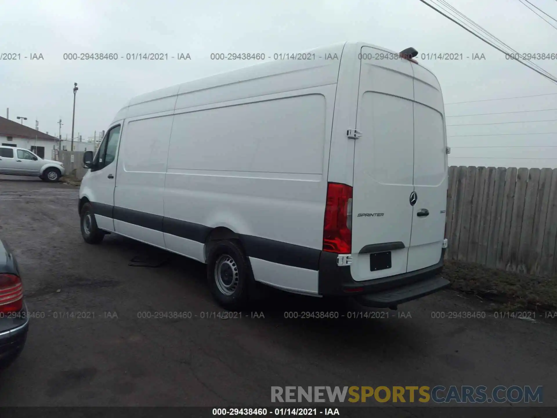 3 Фотография поврежденного автомобиля W1Y4ECHY5LT043956 MERCEDES-BENZ SPRINTER 2020