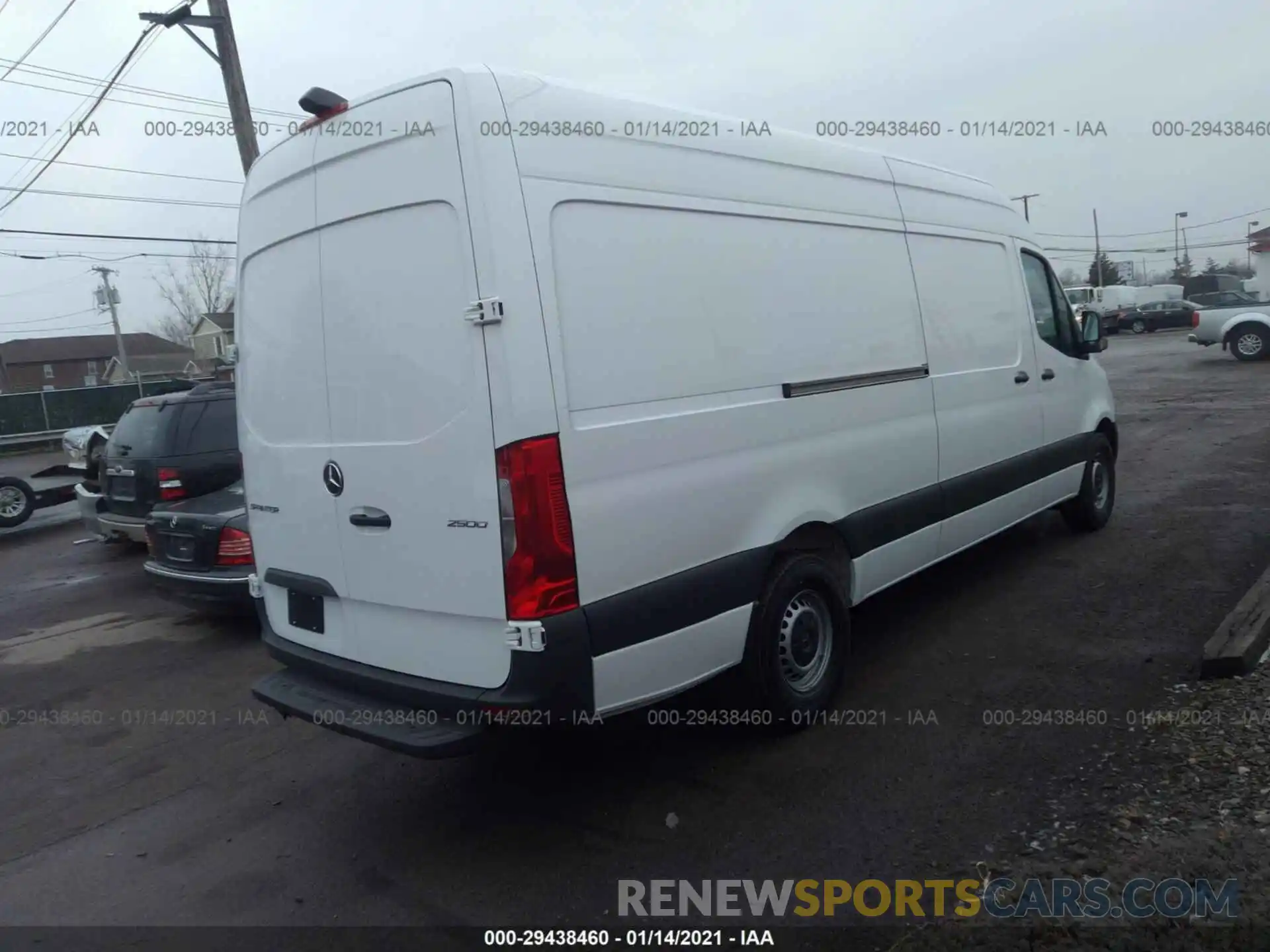 4 Фотография поврежденного автомобиля W1Y4ECHY5LT043956 MERCEDES-BENZ SPRINTER 2020