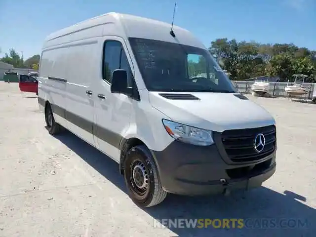 1 Photograph of a damaged car W1Y4ECHY6LT038796 MERCEDES-BENZ SPRINTER 2020