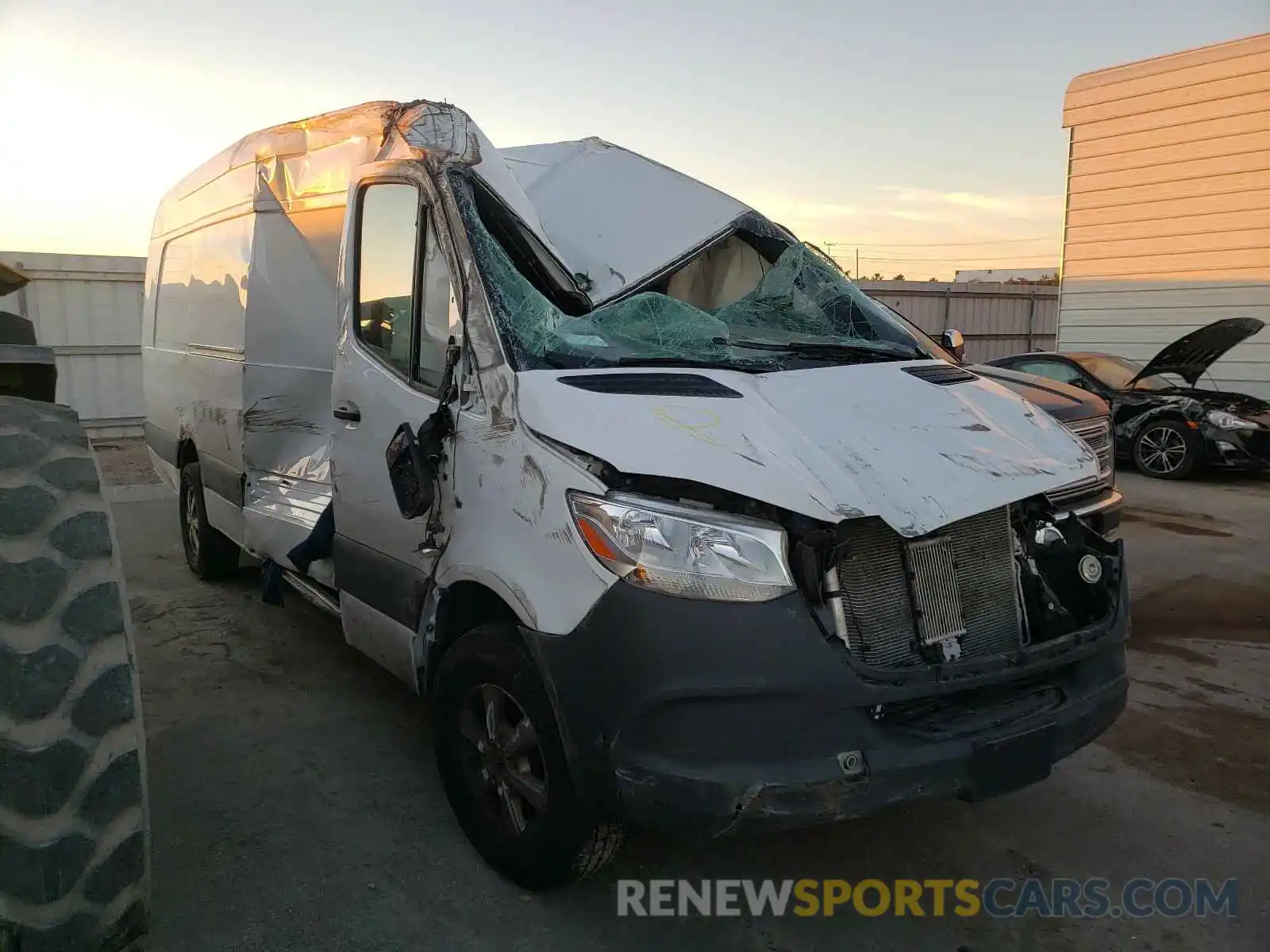 1 Photograph of a damaged car W1Y4EDHYXLT030688 MERCEDES-BENZ SPRINTER 2020