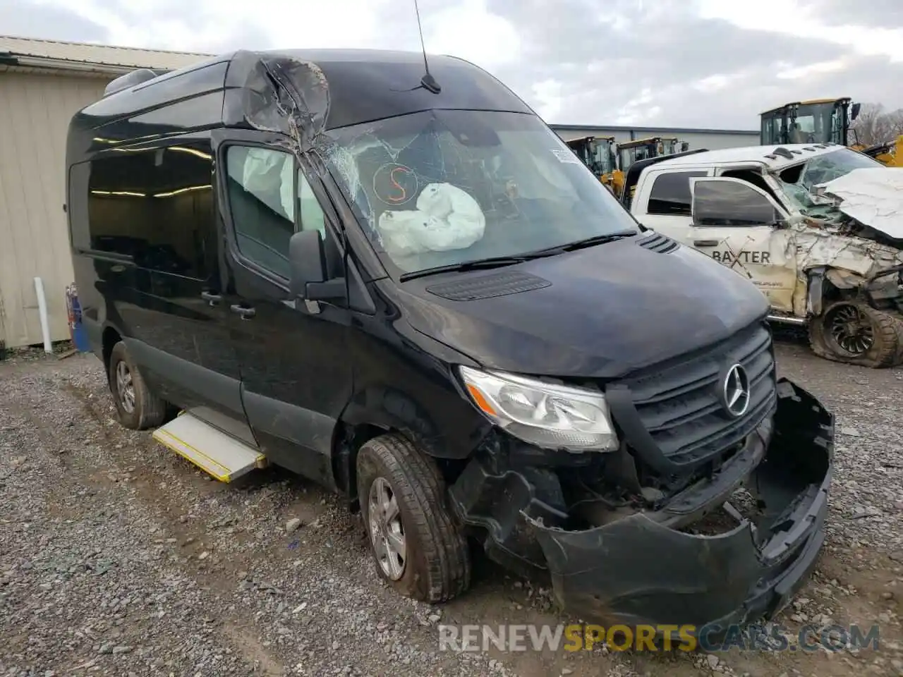 1 Photograph of a damaged car W1Z4EFVY8LP262226 MERCEDES-BENZ SPRINTER 2020