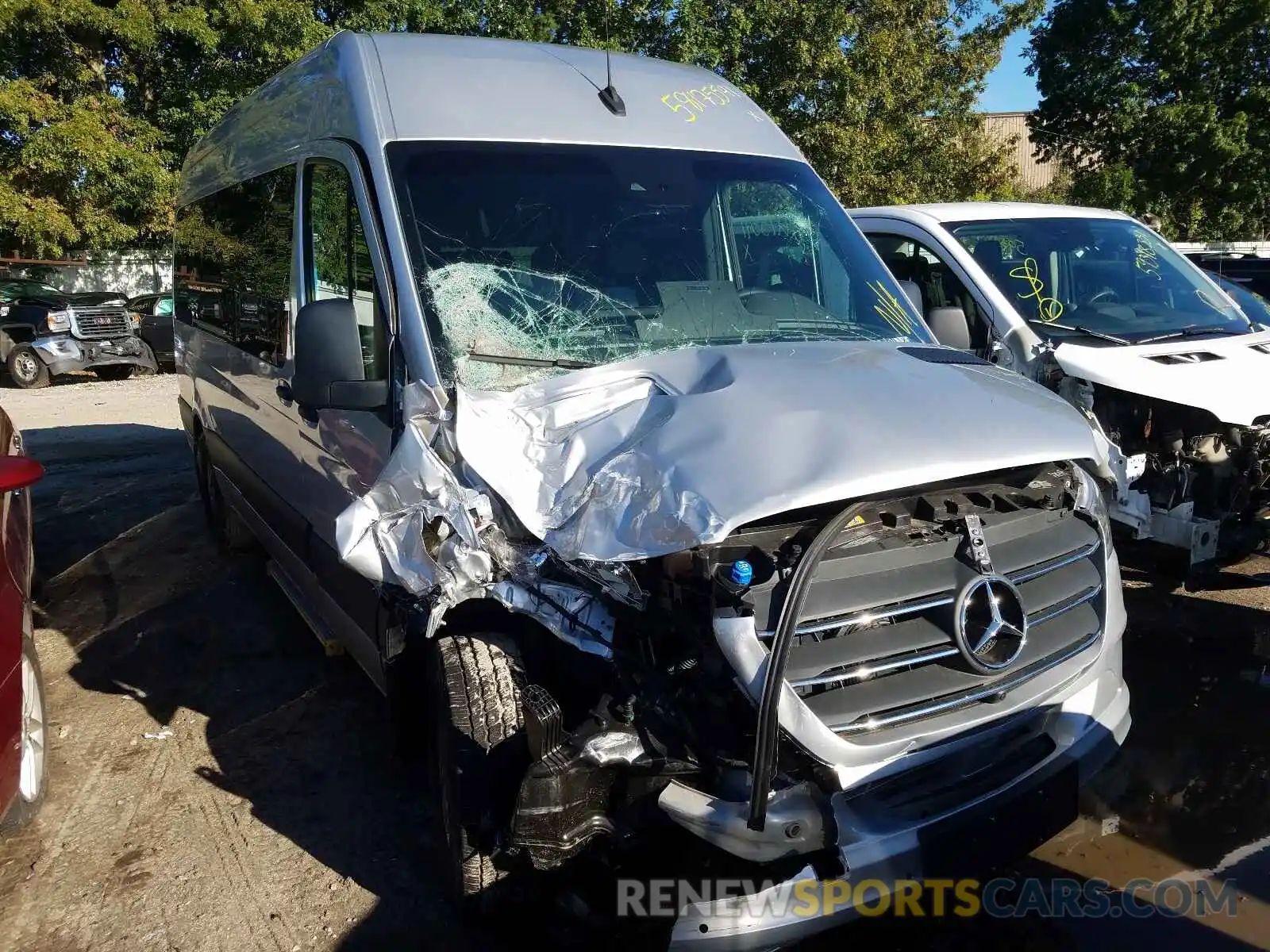 1 Photograph of a damaged car W1Z4EGHY2LT032268 MERCEDES-BENZ SPRINTER 2020