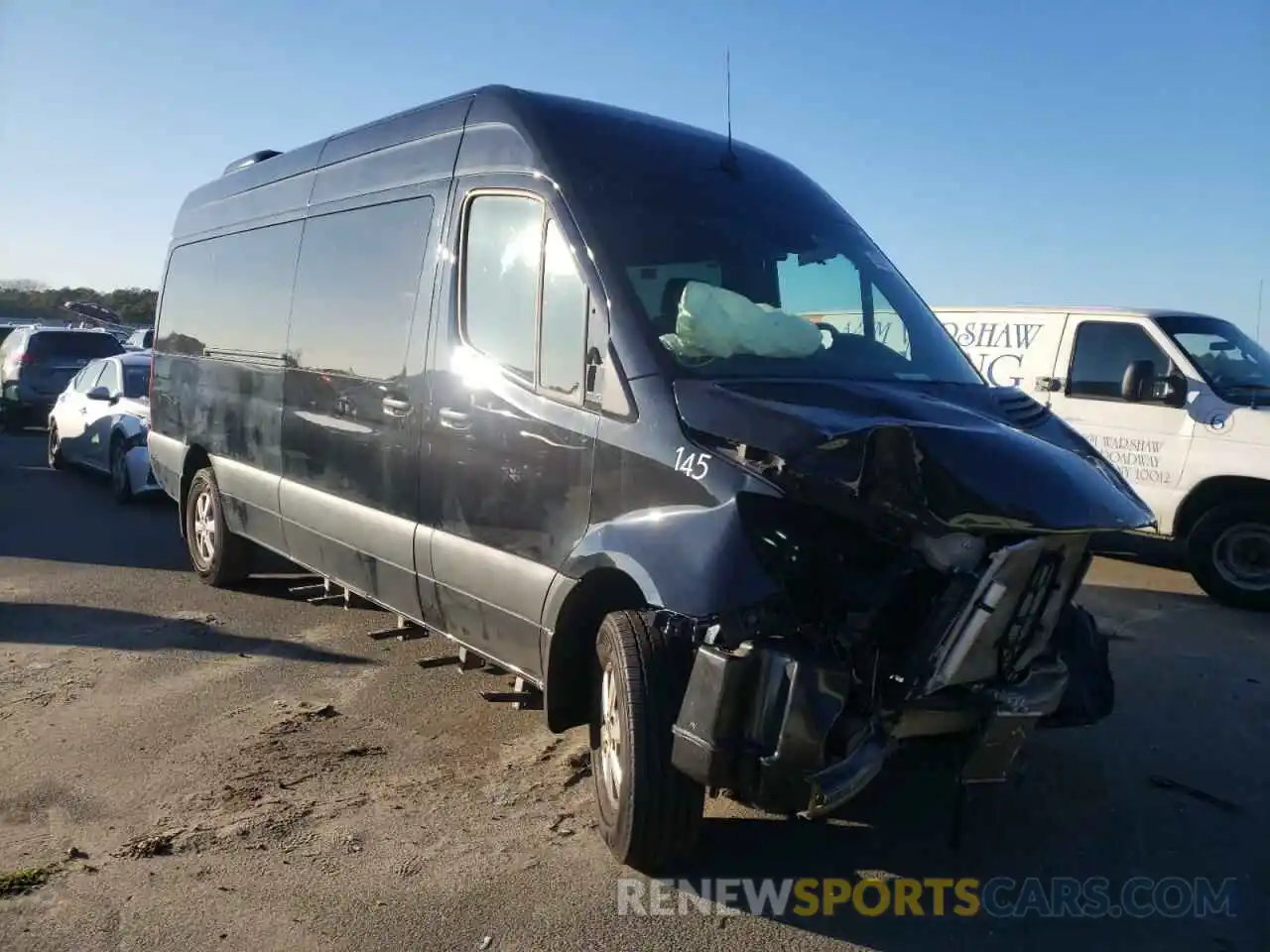 1 Photograph of a damaged car W1Z4EGHY2LT033372 MERCEDES-BENZ SPRINTER 2020