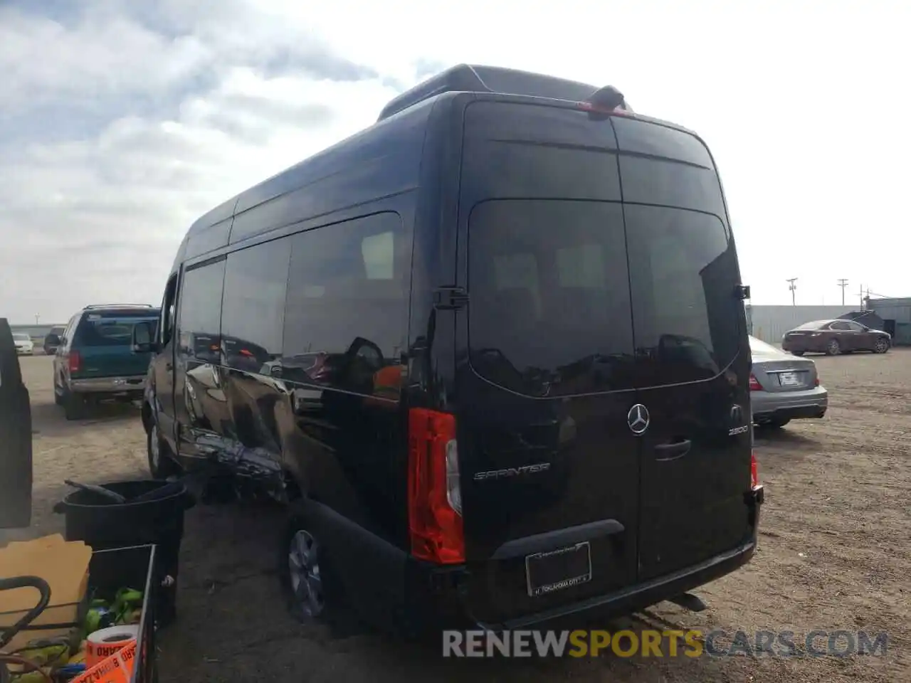 3 Photograph of a damaged car W1Z4EGHY4LT030697 MERCEDES-BENZ SPRINTER 2020