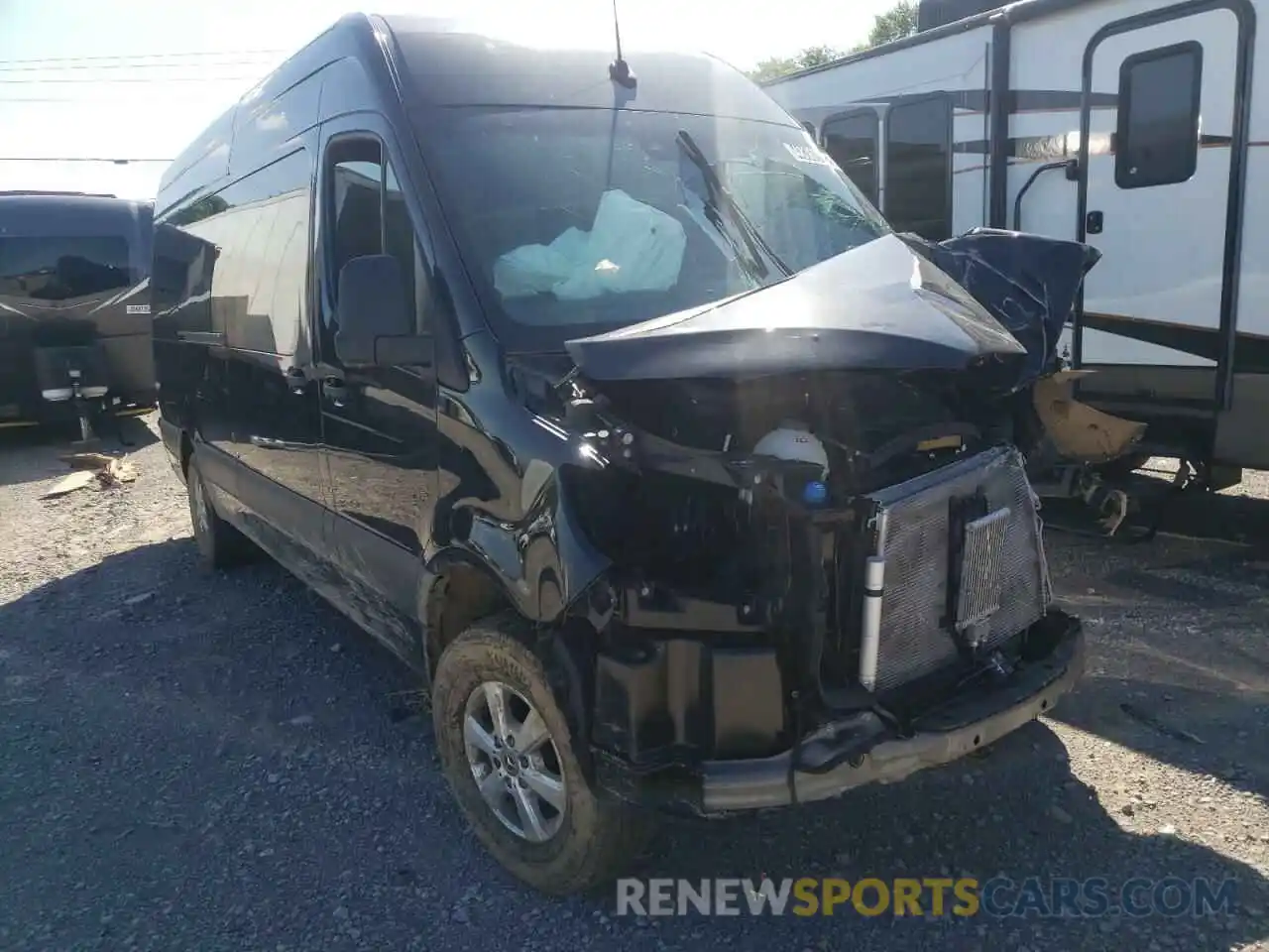 1 Photograph of a damaged car W1Z4EGHYXLT035936 MERCEDES-BENZ SPRINTER 2020