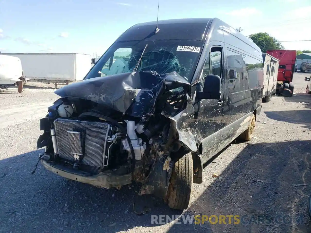 9 Photograph of a damaged car W1Z4EGHYXLT035936 MERCEDES-BENZ SPRINTER 2020