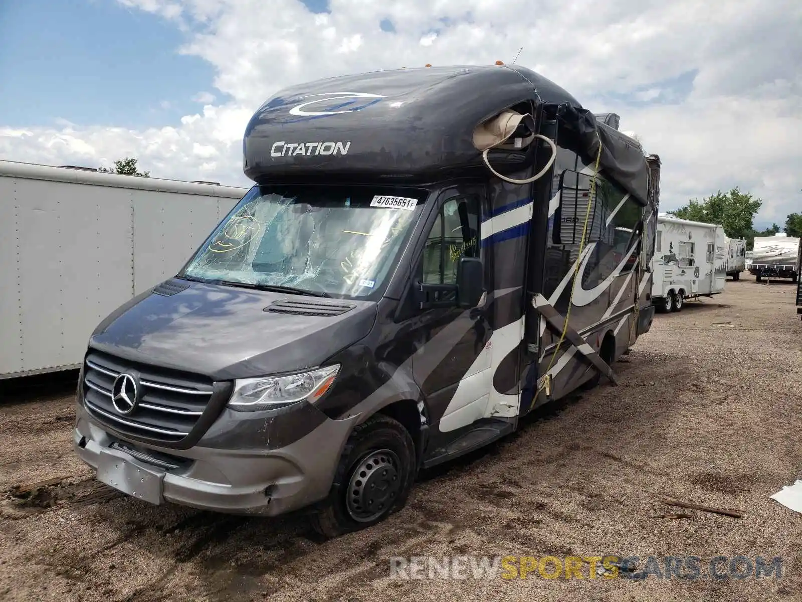 2 Photograph of a damaged car WDAPF4CD1KN037831 MERCEDES-BENZ SPRINTER 2020