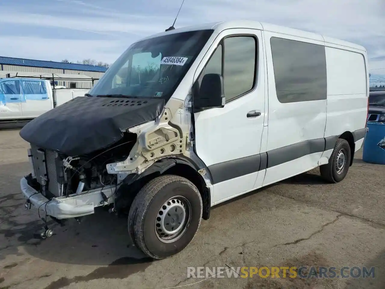 1 Фотография поврежденного автомобиля W1W40BHY3MT049354 MERCEDES-BENZ SPRINTER 2021