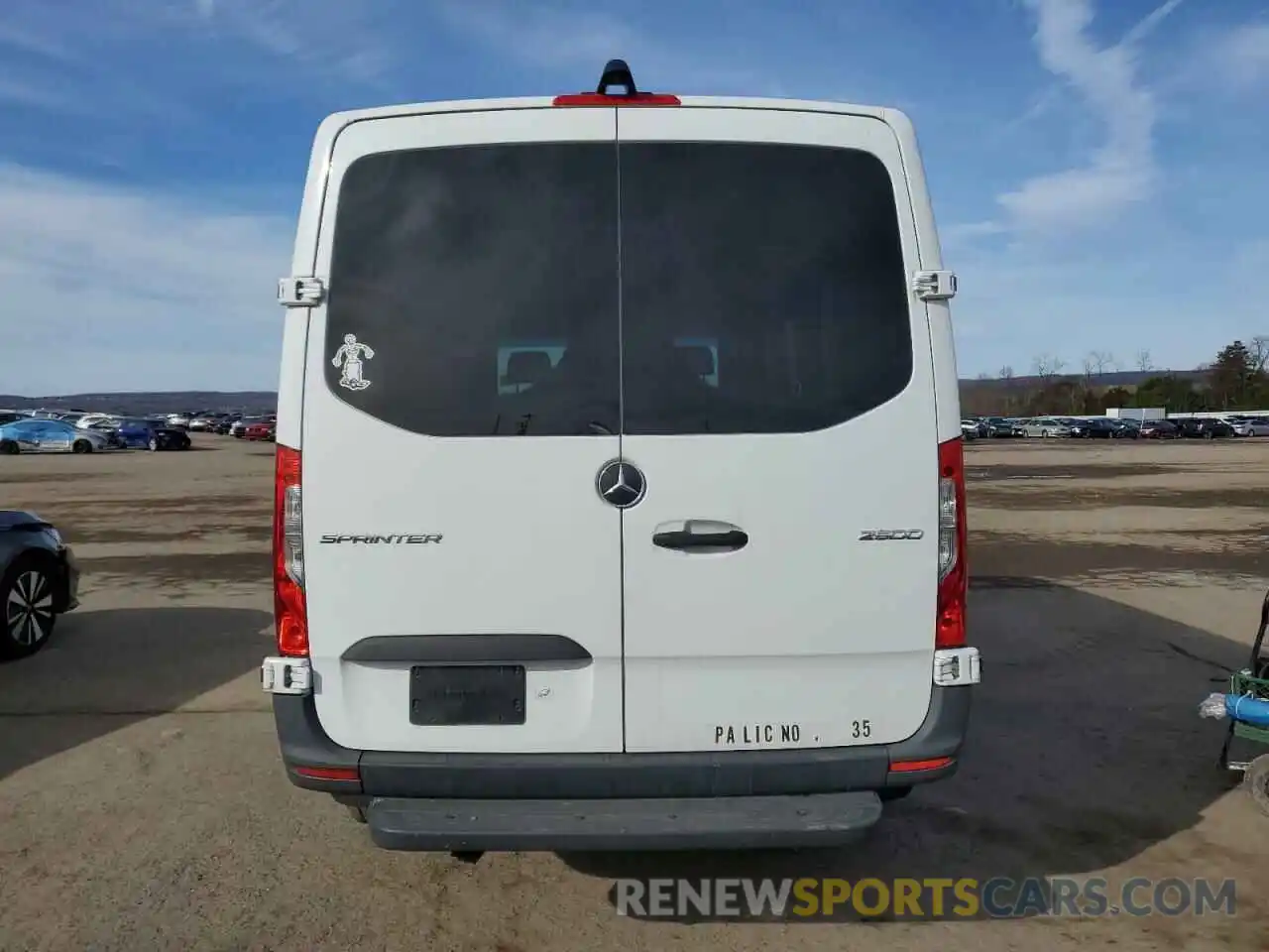 6 Photograph of a damaged car W1W40BHY3MT049354 MERCEDES-BENZ SPRINTER 2021