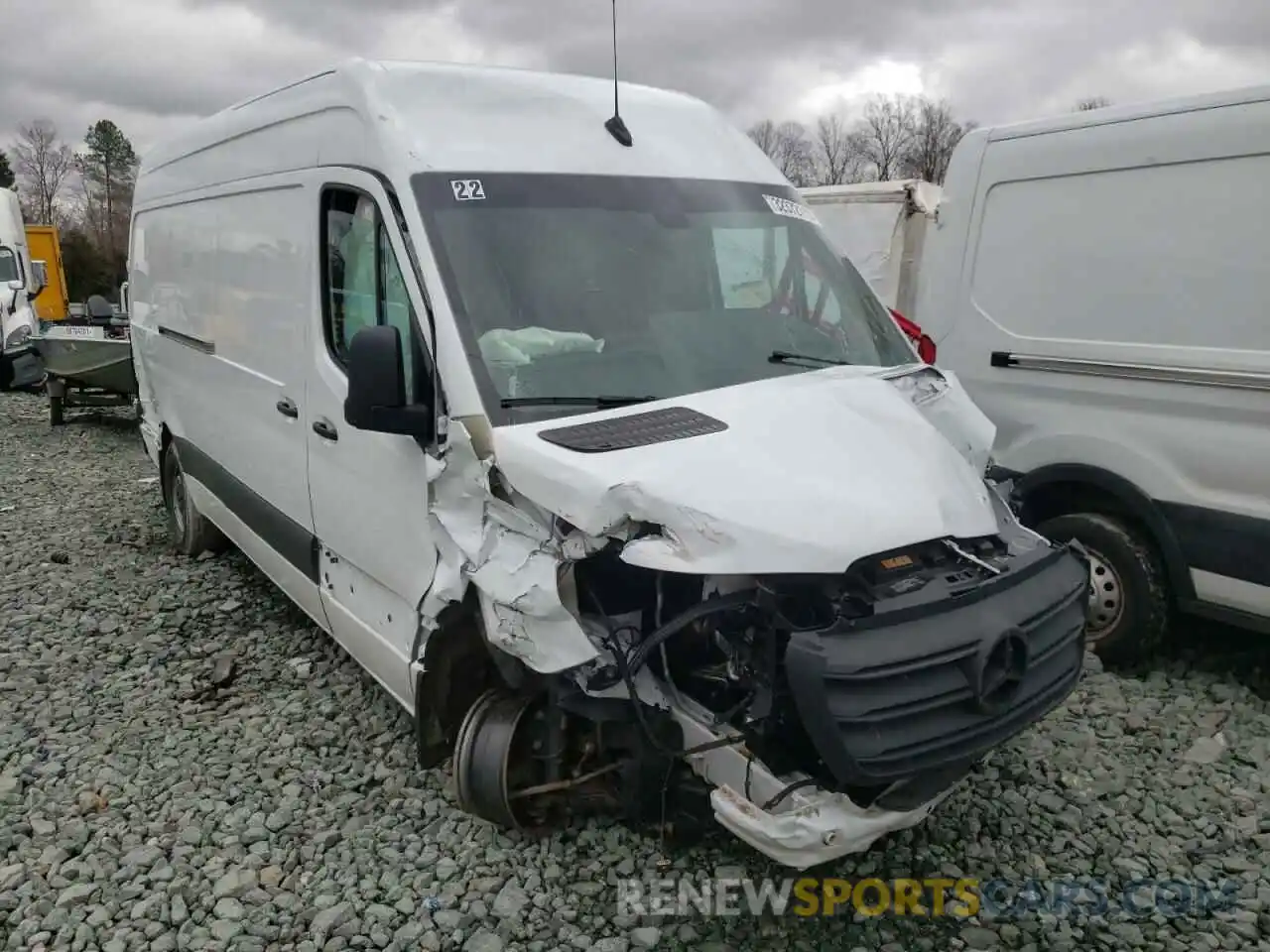 1 Photograph of a damaged car W1W40CHY2MT053031 MERCEDES-BENZ SPRINTER 2021