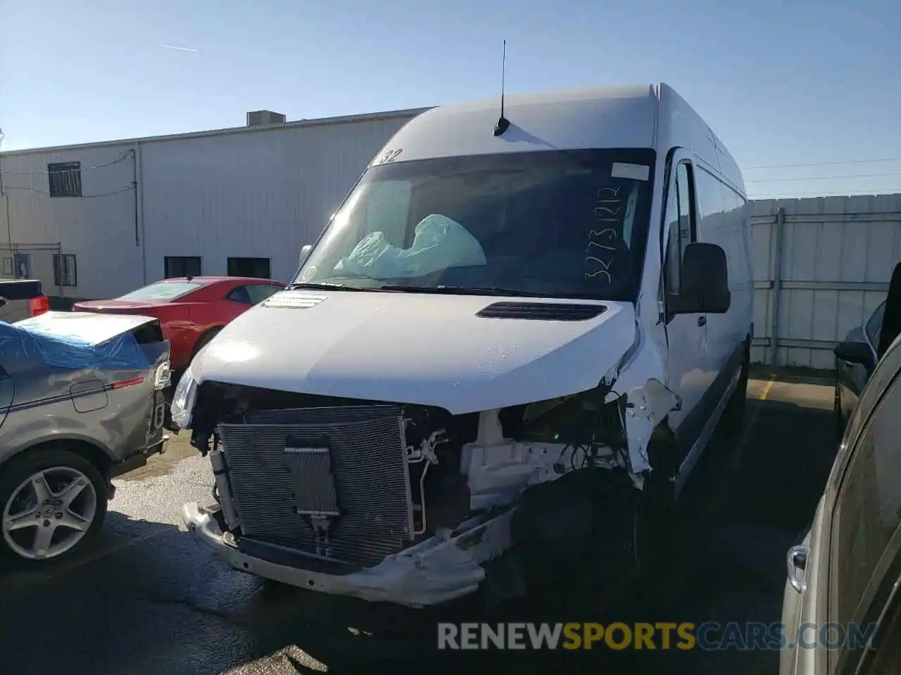 2 Photograph of a damaged car W1W40CHY8MT055821 MERCEDES-BENZ SPRINTER 2021