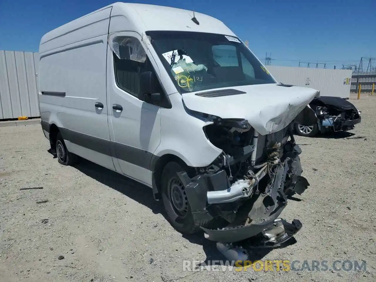 1 Photograph of a damaged car W1W4DBHY4MT054275 MERCEDES-BENZ SPRINTER 2021