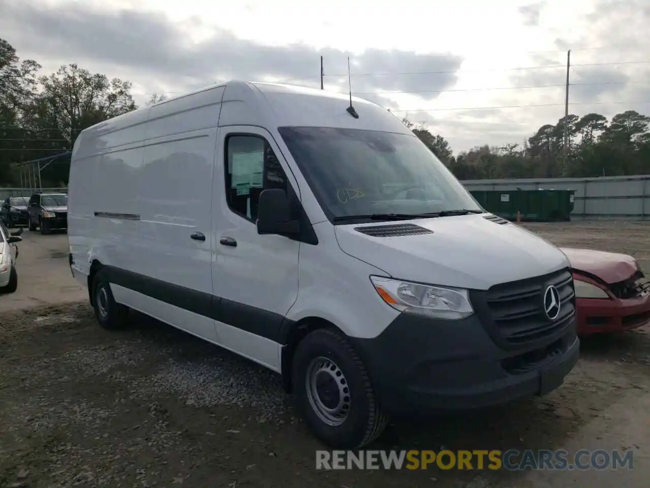 1 Photograph of a damaged car W1W4DCHY0MT050617 MERCEDES-BENZ SPRINTER 2021