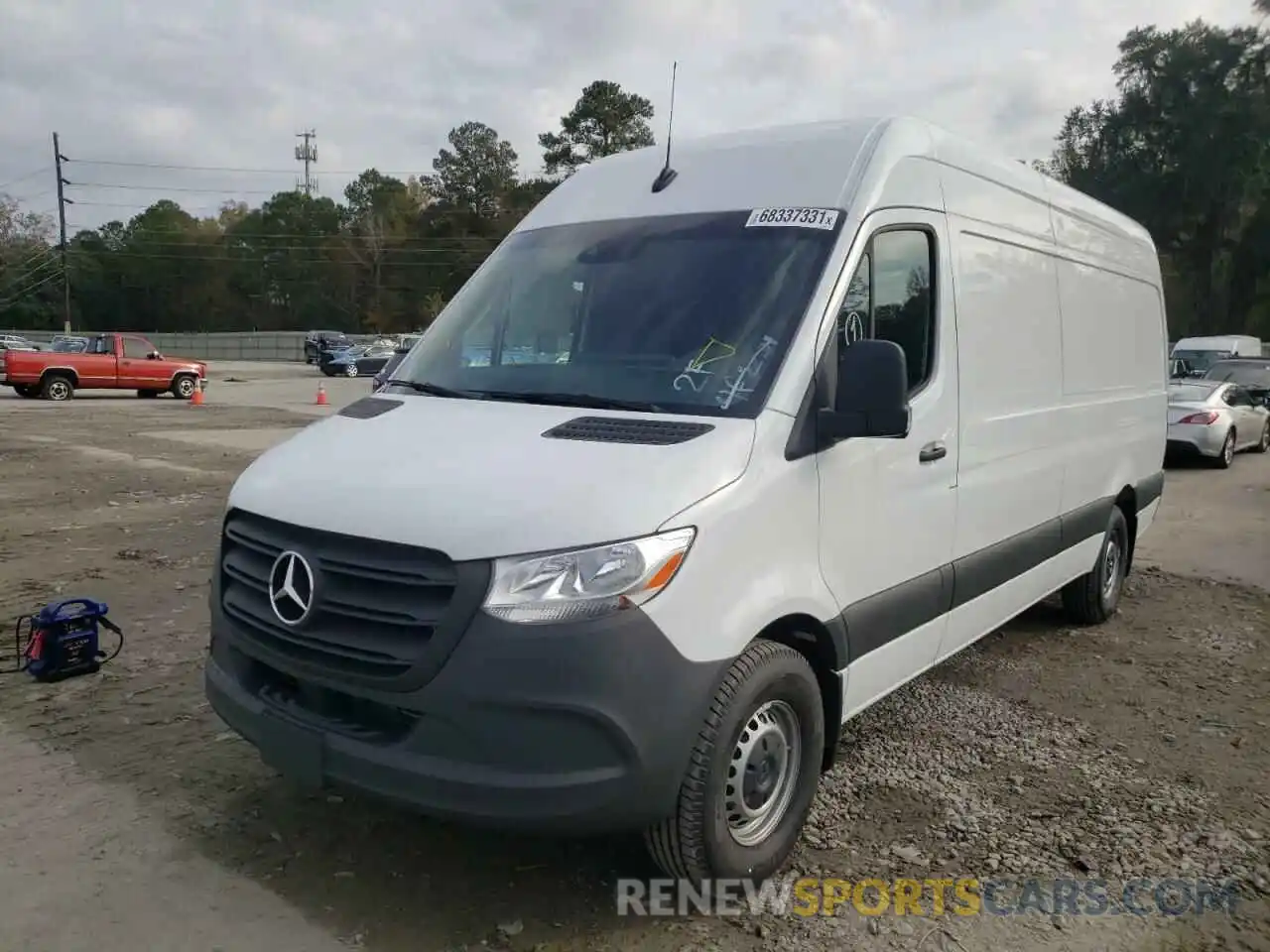 2 Photograph of a damaged car W1W4DCHY0MT050617 MERCEDES-BENZ SPRINTER 2021