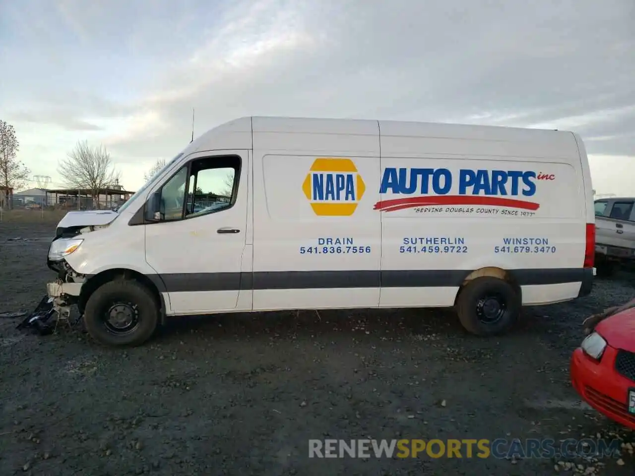 10 Photograph of a damaged car W1W4DCHY9MT048848 MERCEDES-BENZ SPRINTER 2021