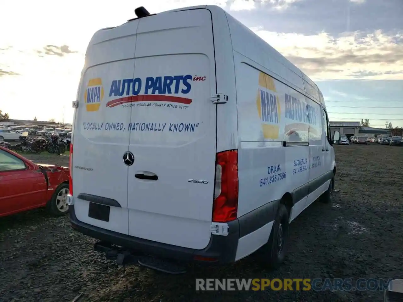 4 Photograph of a damaged car W1W4DCHY9MT048848 MERCEDES-BENZ SPRINTER 2021