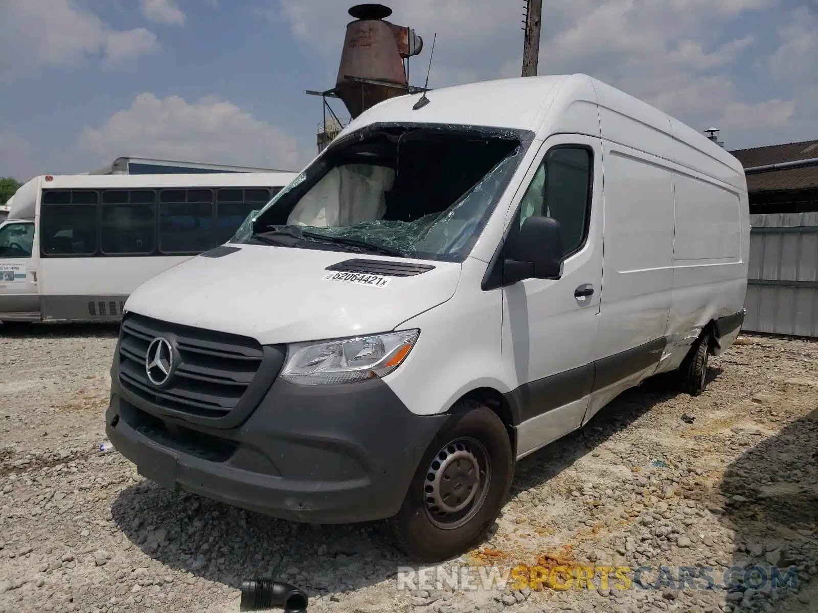 2 Photograph of a damaged car W1W4DDHYXMT049853 MERCEDES-BENZ SPRINTER 2021