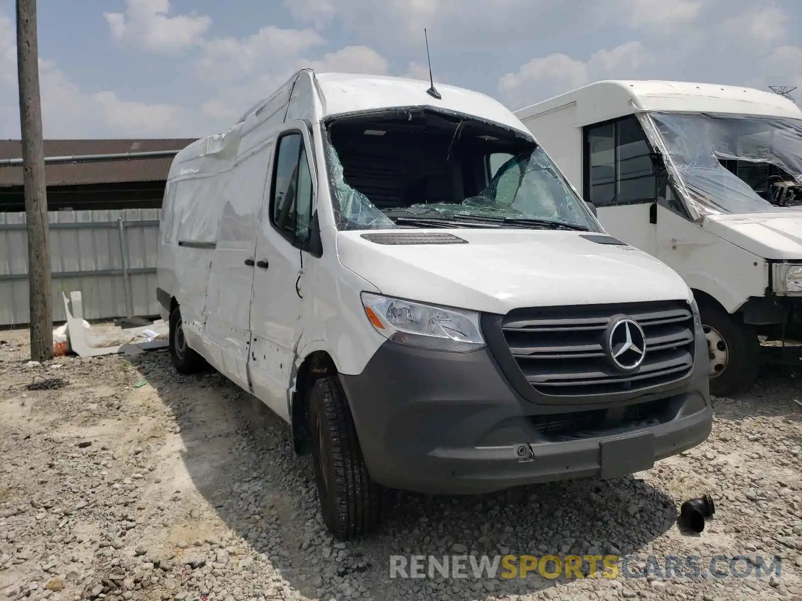 9 Photograph of a damaged car W1W4DDHYXMT049853 MERCEDES-BENZ SPRINTER 2021