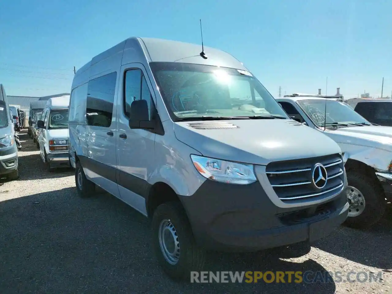 1 Photograph of a damaged car W1W4EBVY2MT071349 MERCEDES-BENZ SPRINTER 2021