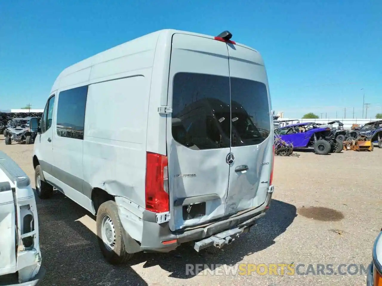 3 Photograph of a damaged car W1W4EBVY2MT071349 MERCEDES-BENZ SPRINTER 2021