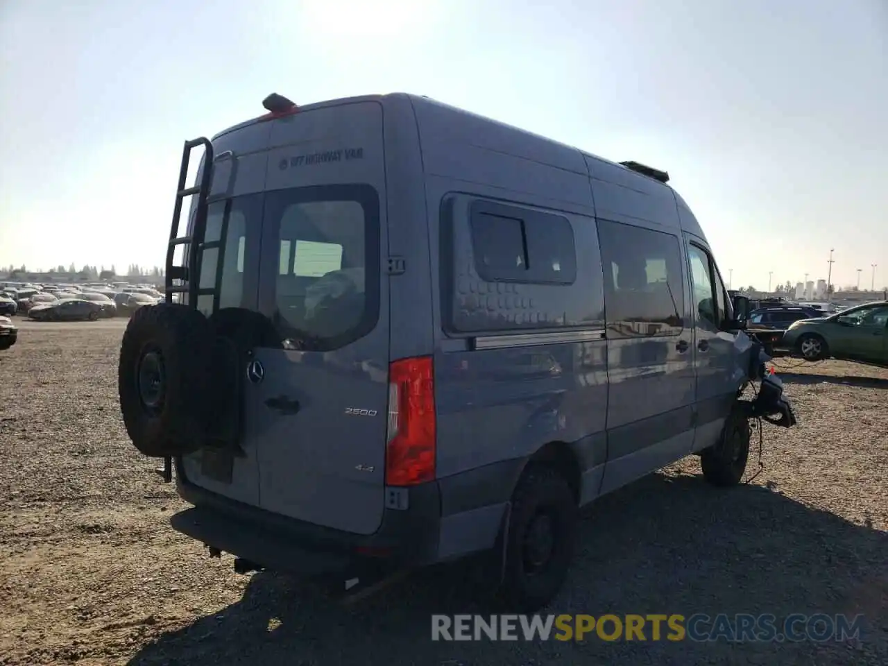 4 Photograph of a damaged car W1W4EBVY3MT061591 MERCEDES-BENZ SPRINTER 2021