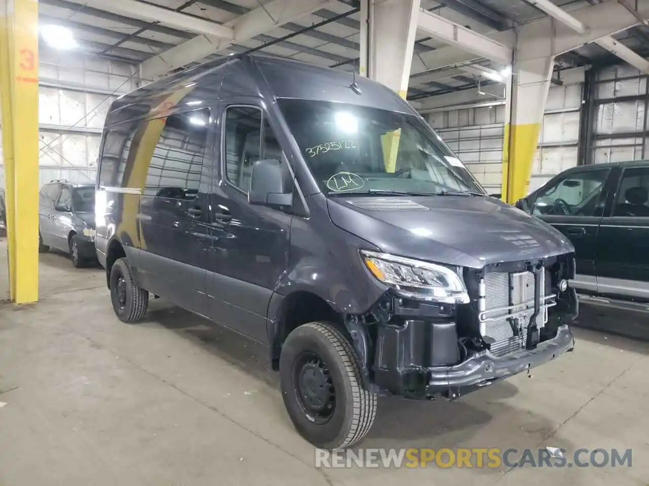 1 Photograph of a damaged car W1W4EBVY8MT070612 MERCEDES-BENZ SPRINTER 2021