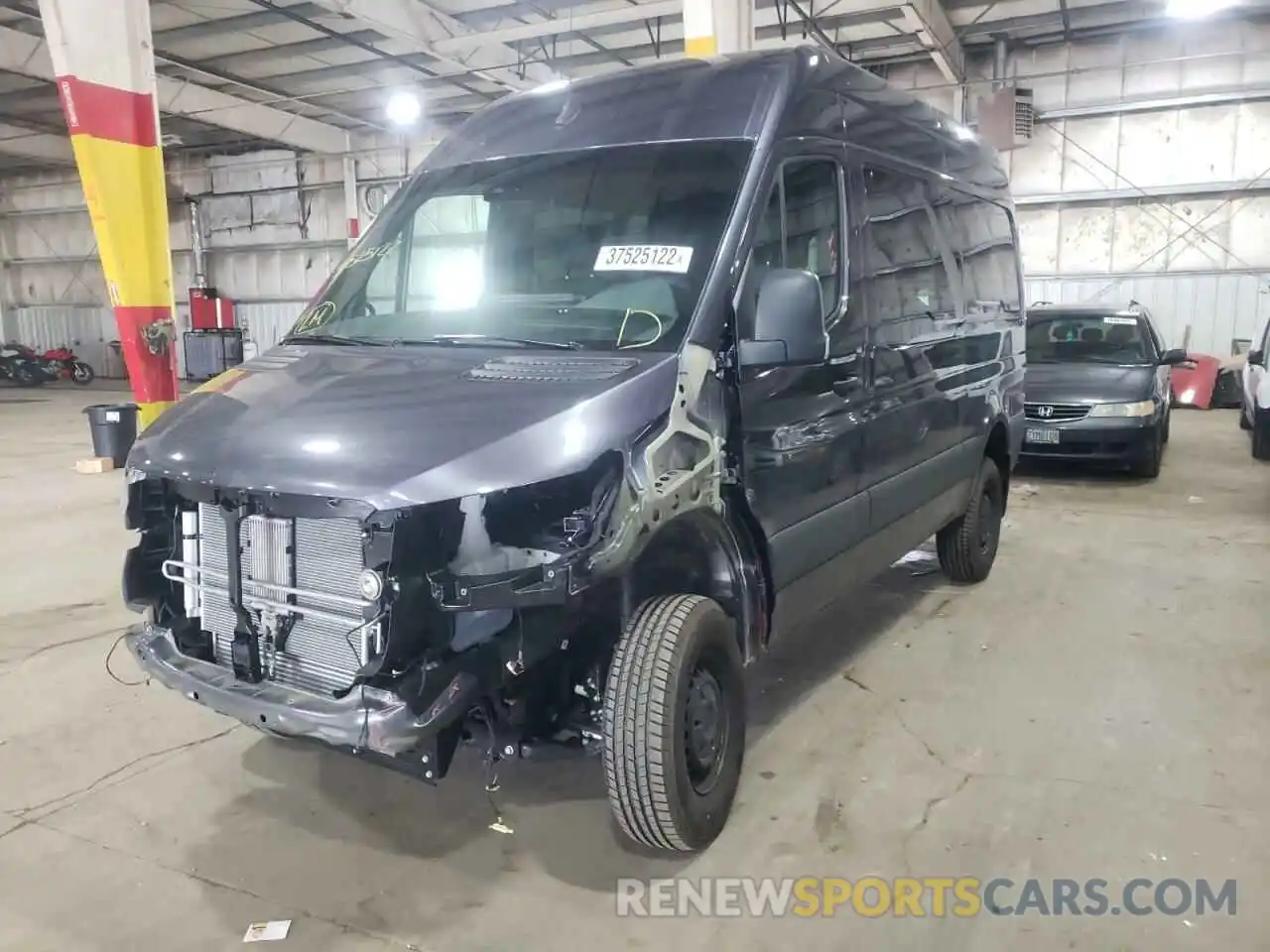 2 Photograph of a damaged car W1W4EBVY8MT070612 MERCEDES-BENZ SPRINTER 2021