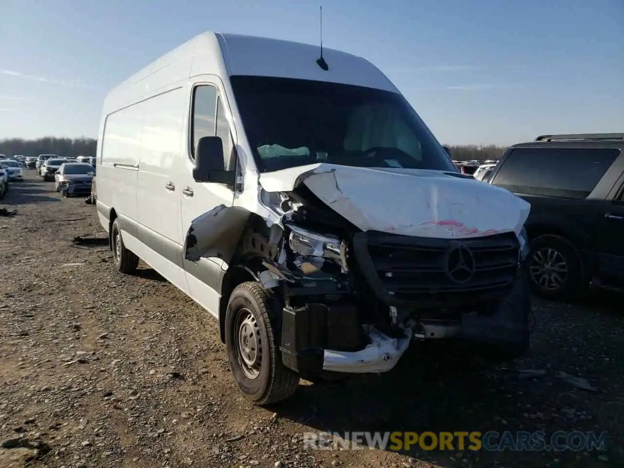 1 Photograph of a damaged car W1W4EDHY7MT055901 MERCEDES-BENZ SPRINTER 2021