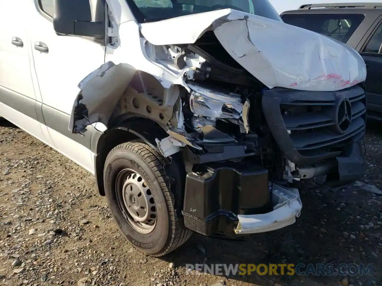 9 Photograph of a damaged car W1W4EDHY7MT055901 MERCEDES-BENZ SPRINTER 2021