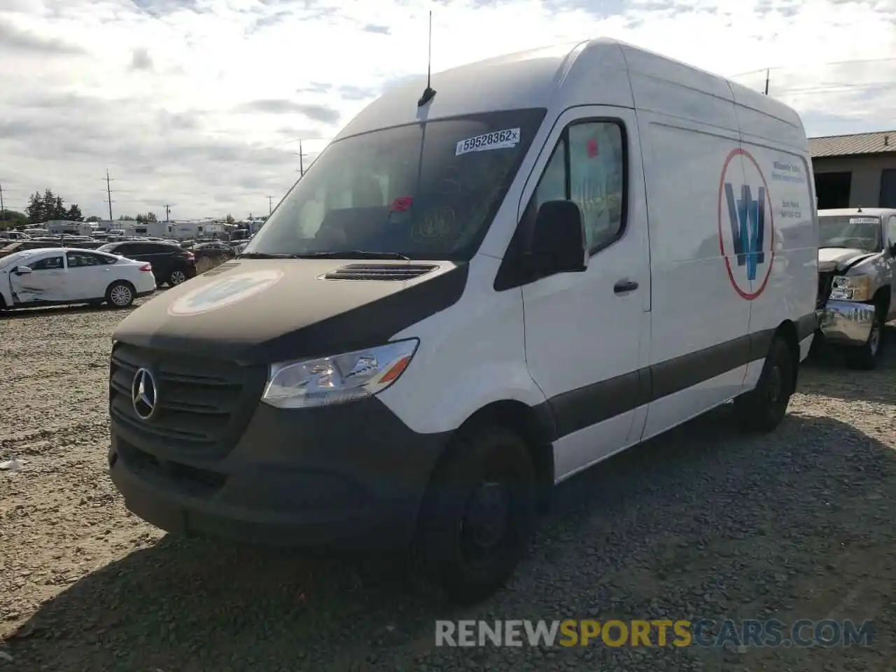 2 Фотография поврежденного автомобиля W1Y40BHY0MT044474 MERCEDES-BENZ SPRINTER 2021