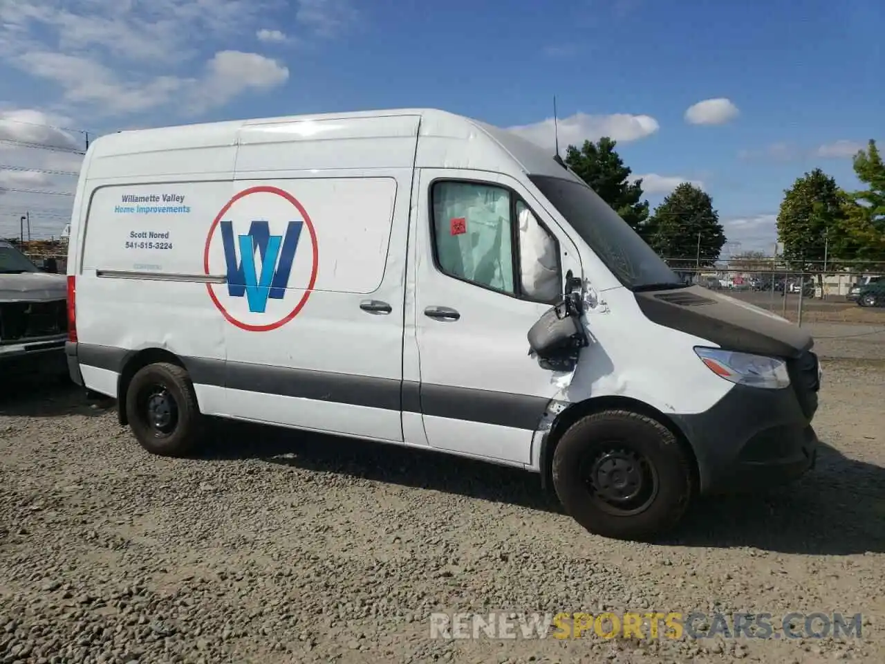 9 Фотография поврежденного автомобиля W1Y40BHY0MT044474 MERCEDES-BENZ SPRINTER 2021