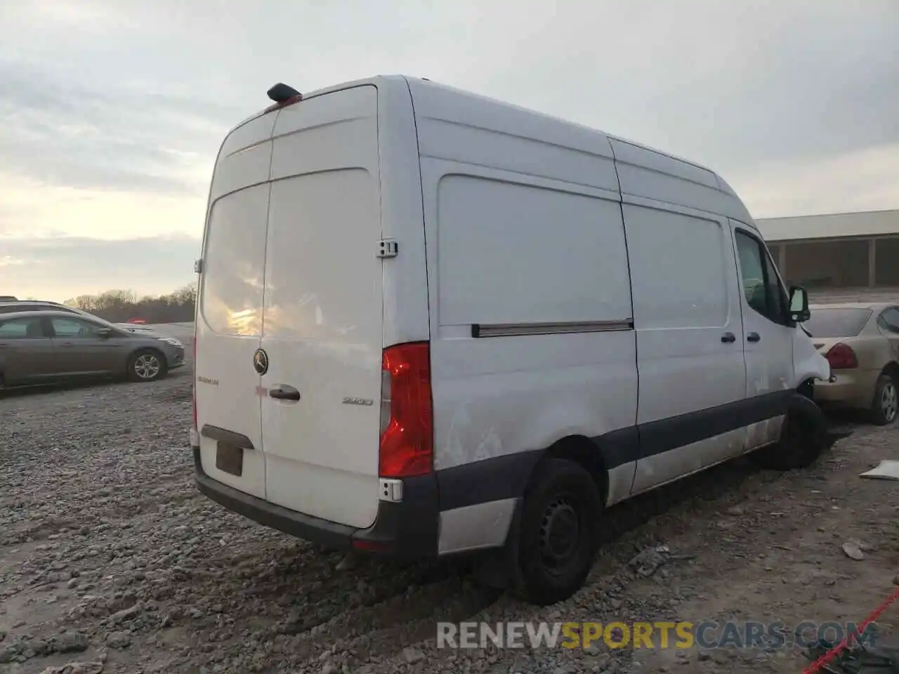 4 Фотография поврежденного автомобиля W1Y40BHY2MT044234 MERCEDES-BENZ SPRINTER 2021