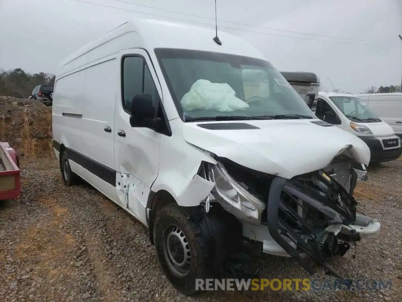 1 Photograph of a damaged car W1Y40CHY5MT057582 MERCEDES-BENZ SPRINTER 2021