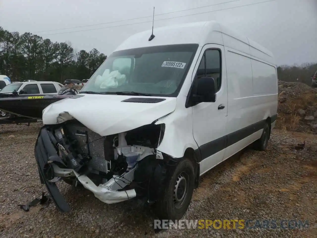 2 Photograph of a damaged car W1Y40CHY5MT057582 MERCEDES-BENZ SPRINTER 2021