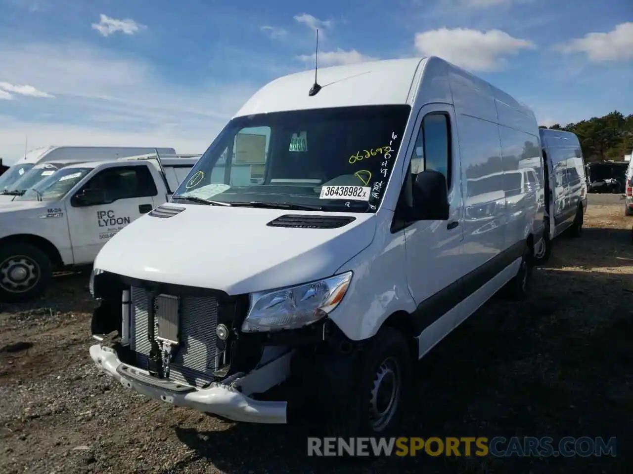 2 Photograph of a damaged car W1Y40CHY6MT062693 MERCEDES-BENZ SPRINTER 2021