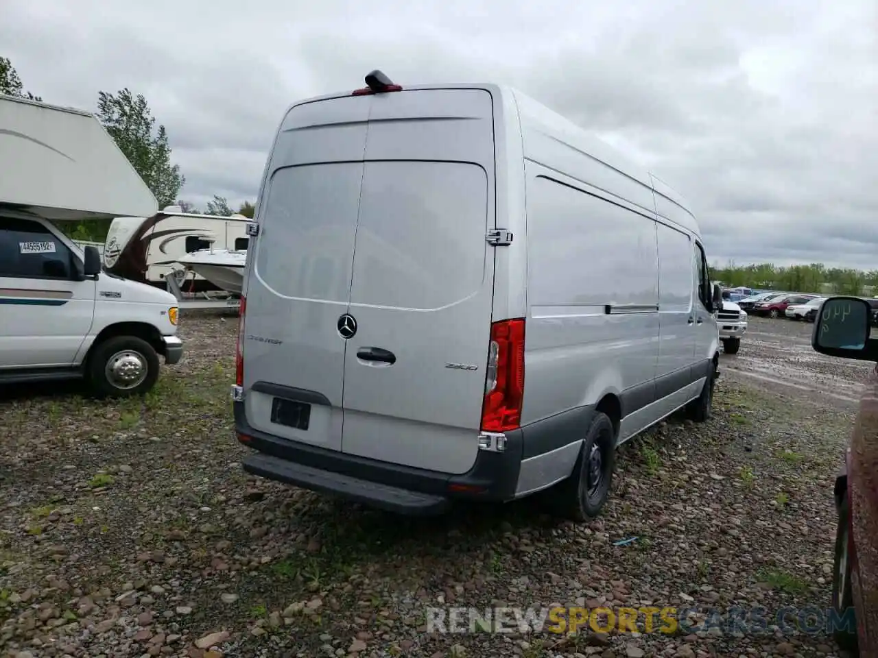 4 Фотография поврежденного автомобиля W1Y40CHYXMT060963 MERCEDES-BENZ SPRINTER 2021