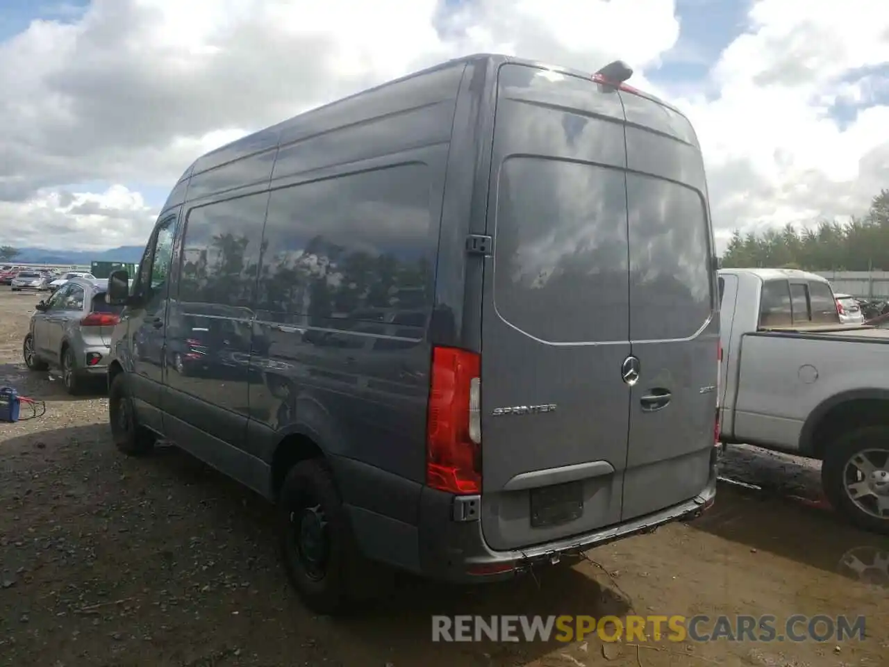 3 Фотография поврежденного автомобиля W1Y4DBHY7MT049126 MERCEDES-BENZ SPRINTER 2021