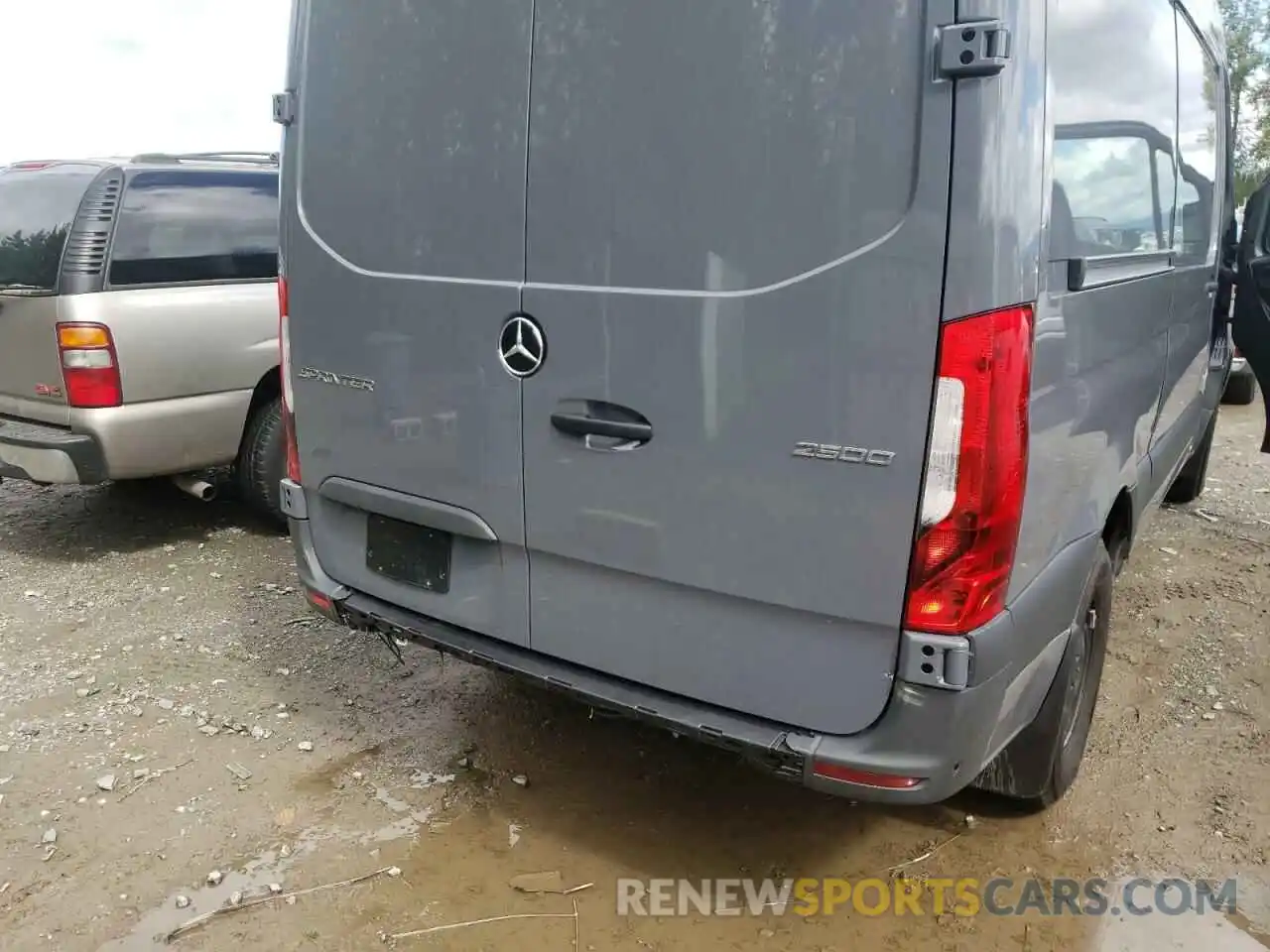 9 Photograph of a damaged car W1Y4DBHY7MT049126 MERCEDES-BENZ SPRINTER 2021