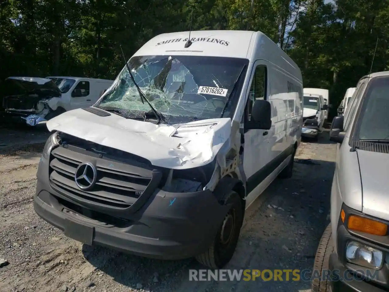 2 Photograph of a damaged car W1Y4DCHY1MT050715 MERCEDES-BENZ SPRINTER 2021