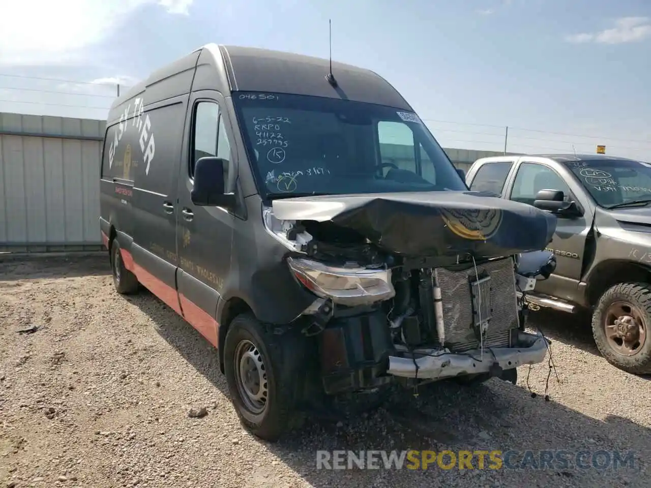 1 Photograph of a damaged car W1Y4DCHY6MT046501 MERCEDES-BENZ SPRINTER 2021