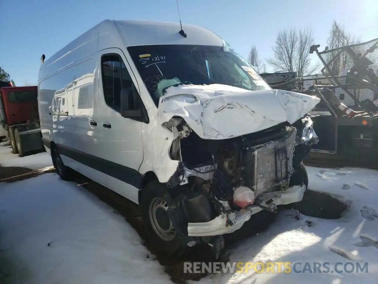 1 Photograph of a damaged car W1Y4DCHYXMT046565 MERCEDES-BENZ SPRINTER 2021