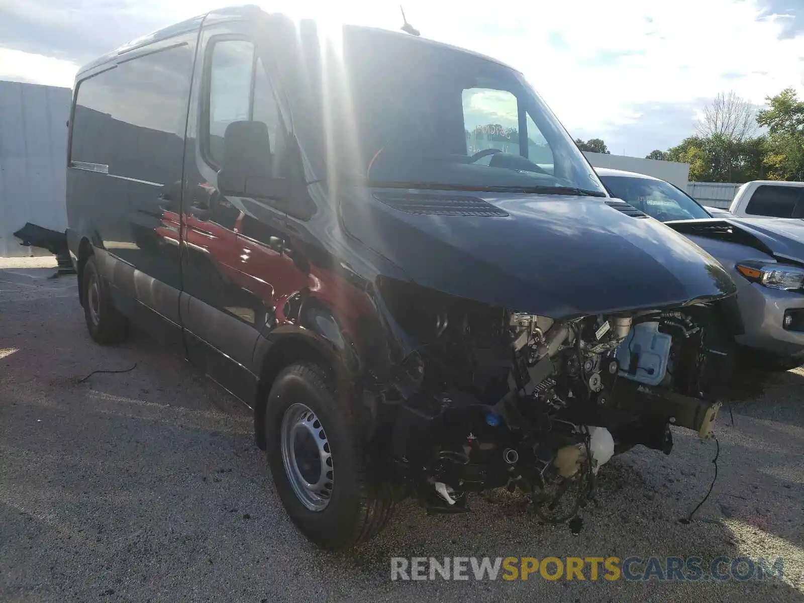 1 Photograph of a damaged car W1Y4EBHY7MT053920 MERCEDES-BENZ SPRINTER 2021