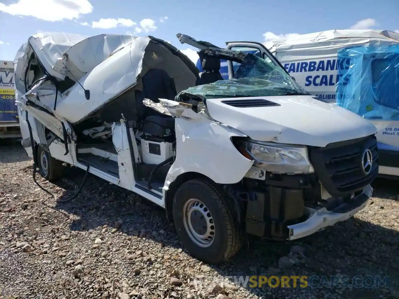 1 Photograph of a damaged car W1Y4ECHY5MT078210 MERCEDES-BENZ SPRINTER 2021